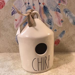 Rae Dunn CHIRP Birdhouse